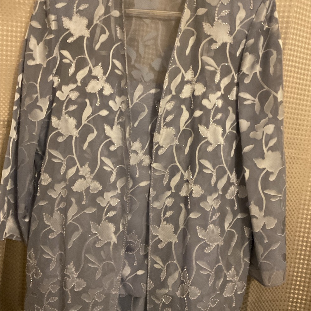 Maxi dress with jacket